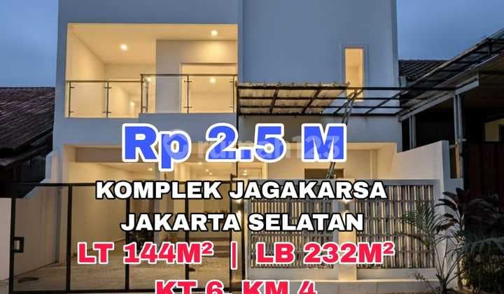 Scandinavian House,Jagakarsa-Jakarta Selatanunit On Progress Dalam Komplek Besar di Area Jagakarsa