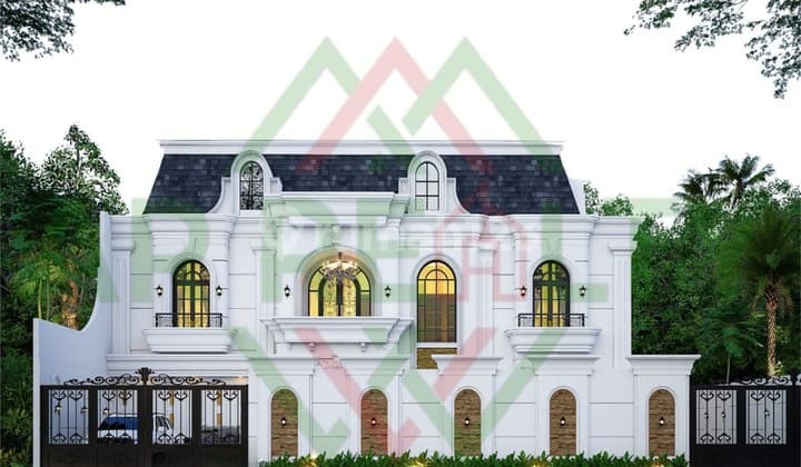 Brand New American Classicsingle House At Jatipadang Jaksel