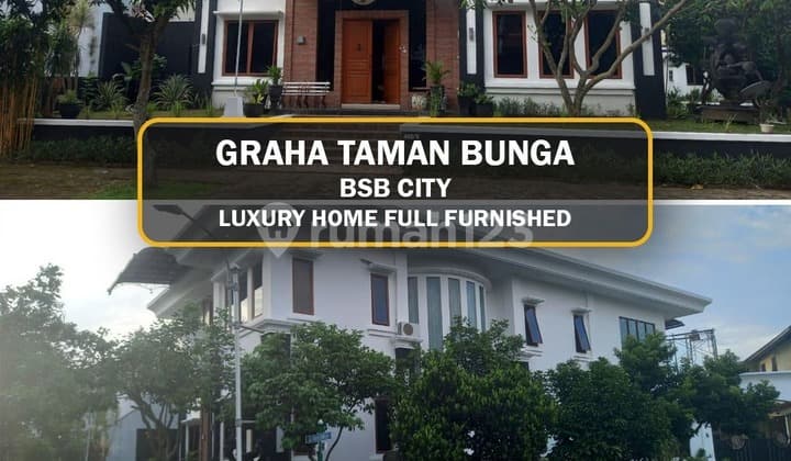 Luxury Home Premium Siap Huni di Graha Taman Bunga Bsb City