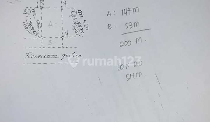 Kavling Kotak Lokasi Strategis Di Kopo Mas