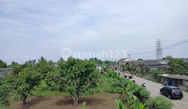 Lahan Kosong Lokasi Pinggir Jalan di Teluk Naga, Tangerang