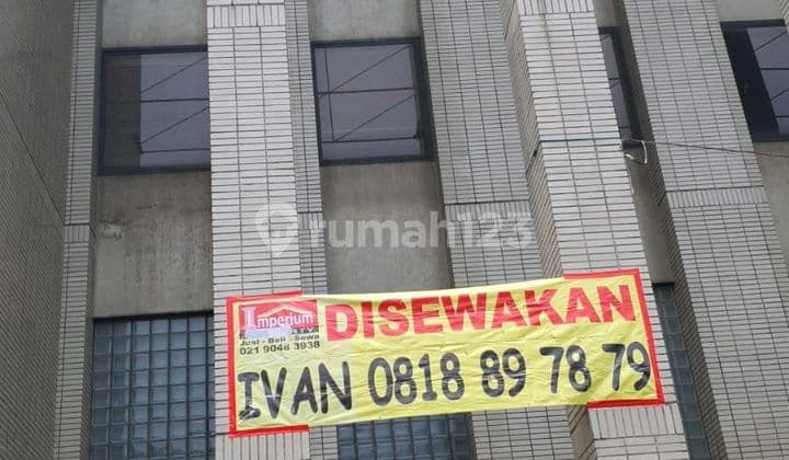 For Rent Strategic Building On Kebon Sirih Main Road