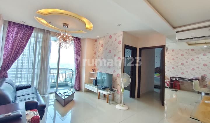 Dijual 2br+ full furnish interior bagus middle floor
