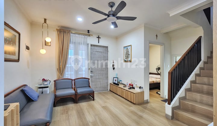 Dijual Rumah Full Furnished Siap Huni Cluster Agnesi Gading Serpong
