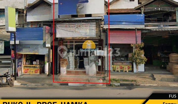 RUKO Pinggir Jalan di Jl. Prof Dr Hamka NGALIYAN SHM