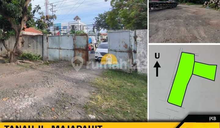 Tanah Strategis Luas di Tengah Kota Jalan Majapahit