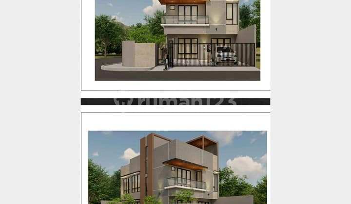 Dijual Rumah Kondisi Masih Dibangun Di Taman Villa Meruya 026