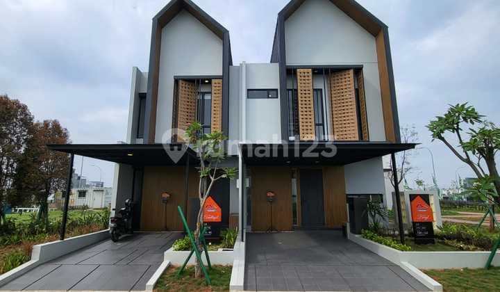 Dijual Rumah Cluster Premium - Mahakam The Signature L5 Ada Attic Room, Jakarta Garden City, Cakung, Jakarta Timur