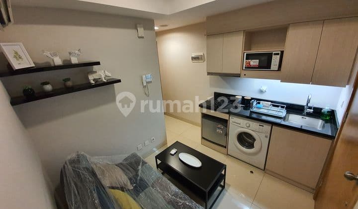 Dijual Apartemen The Mansion Bougenville 1 BR Furnished Sertifikat Dibantu Kridit