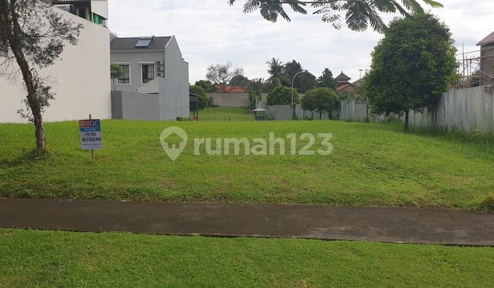 Kavling Hoek Sutera Victoria Jalan Utama