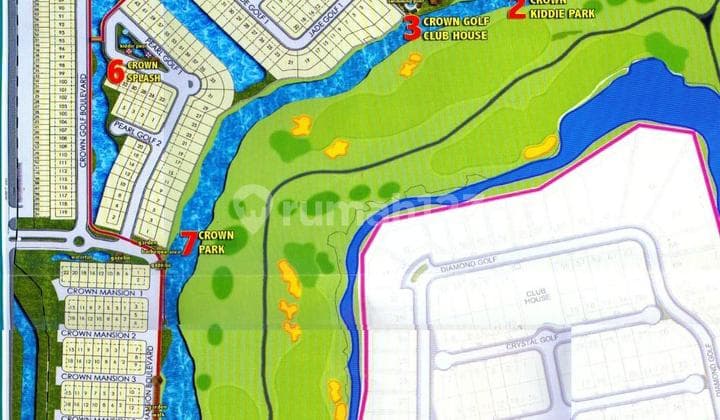 Kavling Pantai Indah Kapuk Pik1 Luas 547 Meter View Golf Cluster Crown Golf