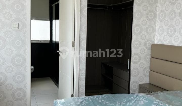 For Rent Apartment 1 Park Residence 2BR Size 93m2 Furnished in South Jakarta