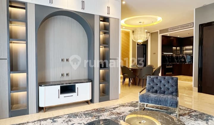 For Rent Apartment The Capital Residence SCBD 3br size 170m2 Luxury Design Best Price in South Jakarta