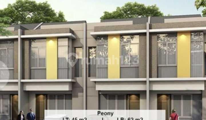 For Rent: Hawaii Cove Cluster House PIK2, 2 Floors, Size 4.5x10 m² in Tangerang