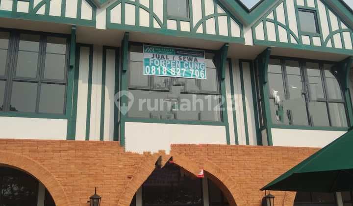 Disewakan / Dijual ruko BRANDNEW hadap danau di sunset avenue citra 8 jakarta barat