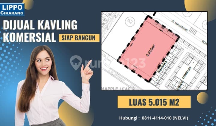 Tanah Komersial Murah Lokasi Strategis Untuk Showroom Dan Bank