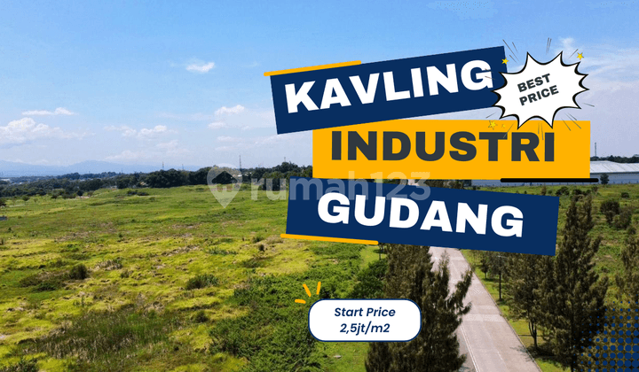 Jual Tanah Industri Pabrik dan Gudang Di Delta Silicon 1 Cikarang