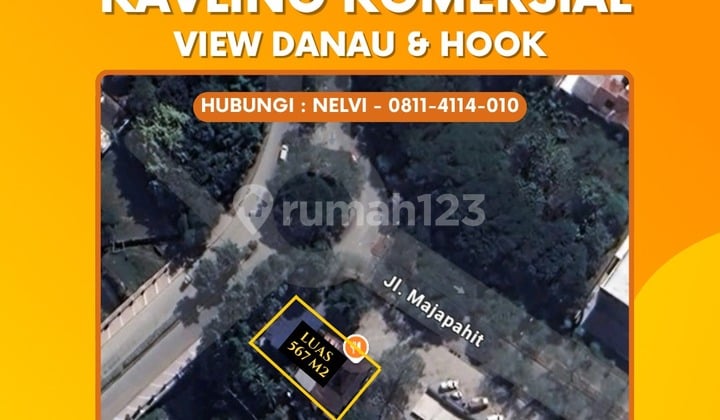 TANAH KOMERSIAL VIEW DANAU DI LIPPO CIKARANG