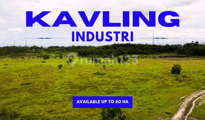 Tanah Industri Luas 65 Ha di Kawasan Industri Lippo Cikarang