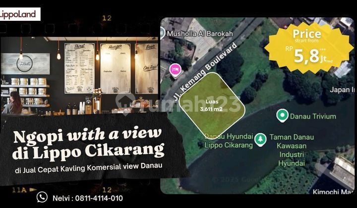 Business Land in Lippo Cikarang – Surrounded by Residential Areas & Industrial Zones
