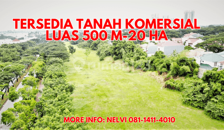 DIJUAL KAVLING KOMERSIAL UNTUK HOTEL DI LIPPO CIKARANG