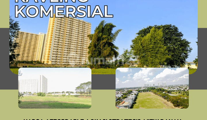 TANAH KOMERSIAL PREMIUM DI TENGAH KOTA LIPPO CIKARANG