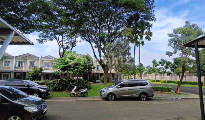 Rumah 1 M An Hadap Taman, Ada Kolam Renang Dlm Cluster Lokasi Gading Serpong