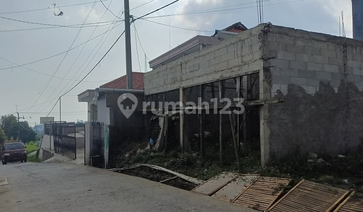 Jual Tanah Ada Bangunan Setengah Jadi Cihanjuang Bandung