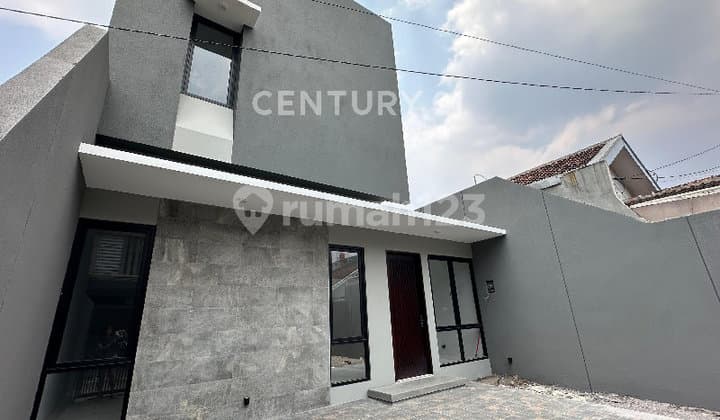 Rumah Baru Minimalis 2 Lantai Sayap Bkr Kembar