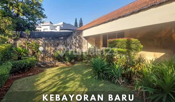 Rumah Lama Hitung Tanah Area Kebayoran Baru