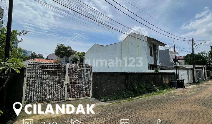 Dijual Kavling Tanah Kotak di Cilandak Belakang Citos Jakarta Selatan