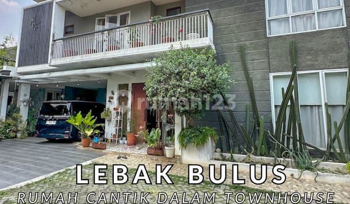 Dijual Rumah Bagus Harga Menarik Dalam Townhouse di Lebak Bulus