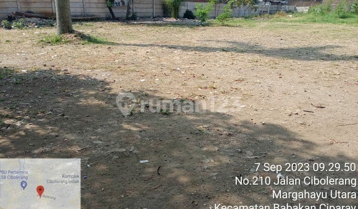 Dijual tanah kosong cibolerang di jalan sadang