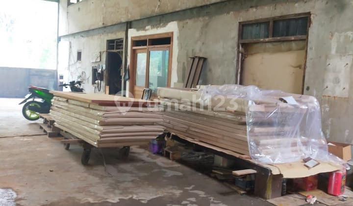 Dijual Lahan Gudang Cikupa Tanah 2Ha Bangunan 3300M2 Tangerang