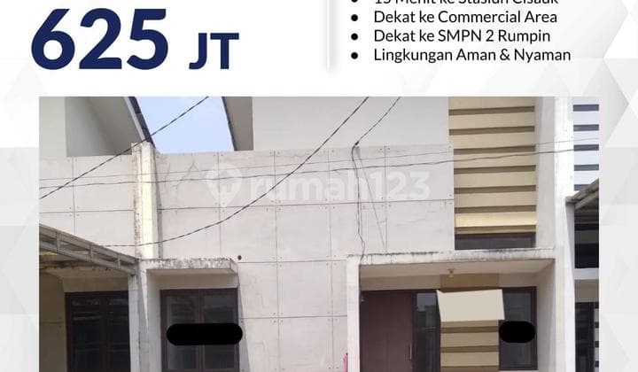 Rumah Dijual di Bale Tirtawarna Rumpin Bogor Dekat BSD Siap Huni