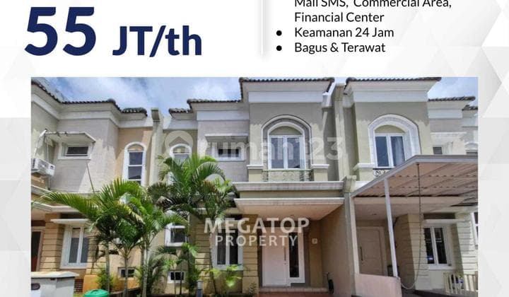 Rumah Disewa di Samara Village Gading Serpong Siap Huni