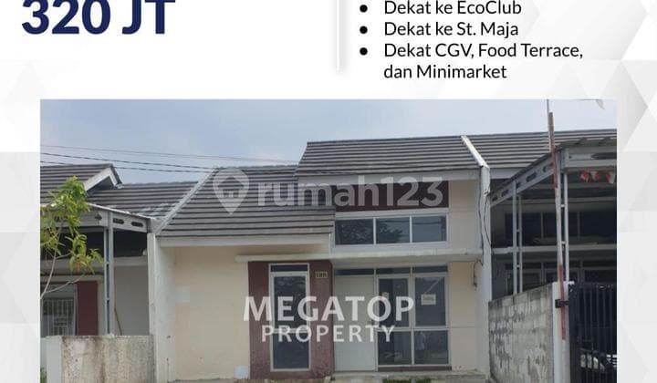 Rumah Siap Huni di Citra Maja City Cluster Sanur Depan Taman
