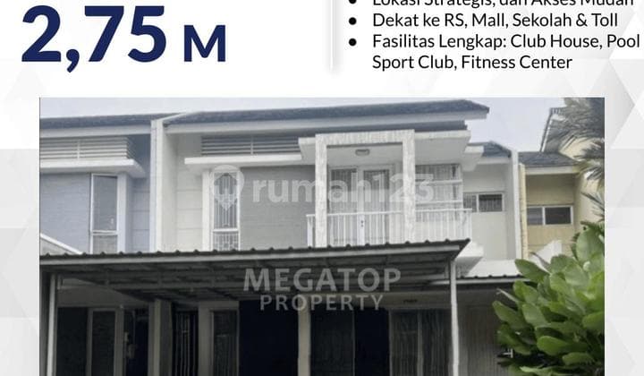 Dijual Rumah di De Latinos BSD Siap Huni Dekat ke Stasiun