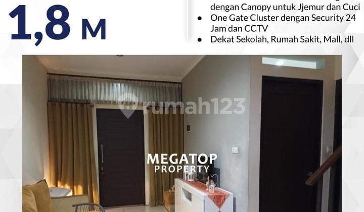 Rumah Dijual di Viladia Residence Lokasi Strategis Dekat Tol Jorr