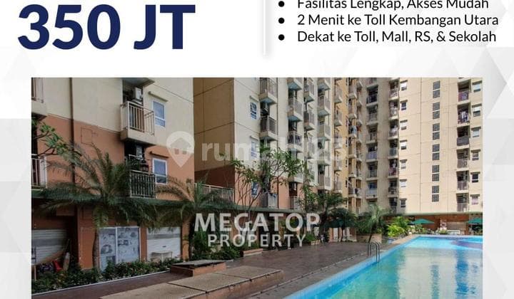 Dijual Apartment 2Br di Green Palm Residence Furnished