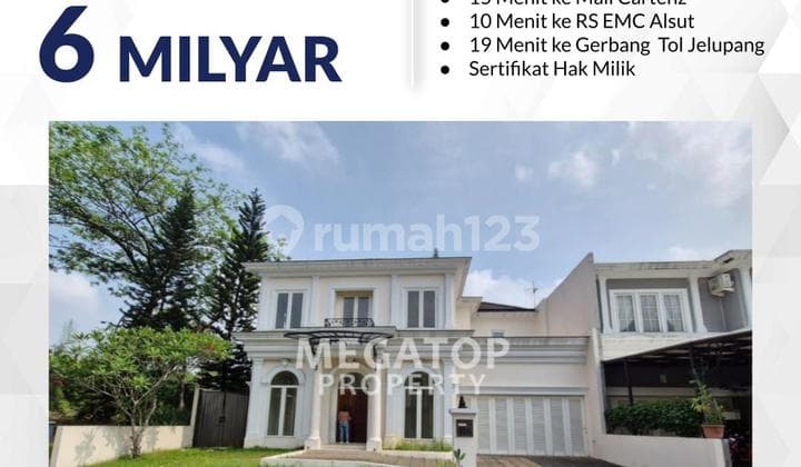 Rumah Dijual di Les Belles Maison Semi Furnished Bagus Terawat