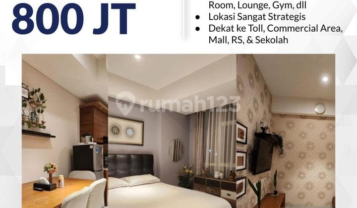 Apartemen Roseville BSD Full Furnish Siap Huni Bagus Terawat