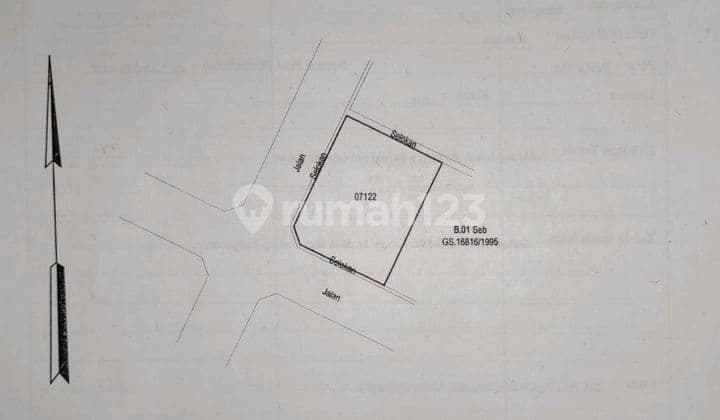 Dijual kavling perumahan sanggar hurip