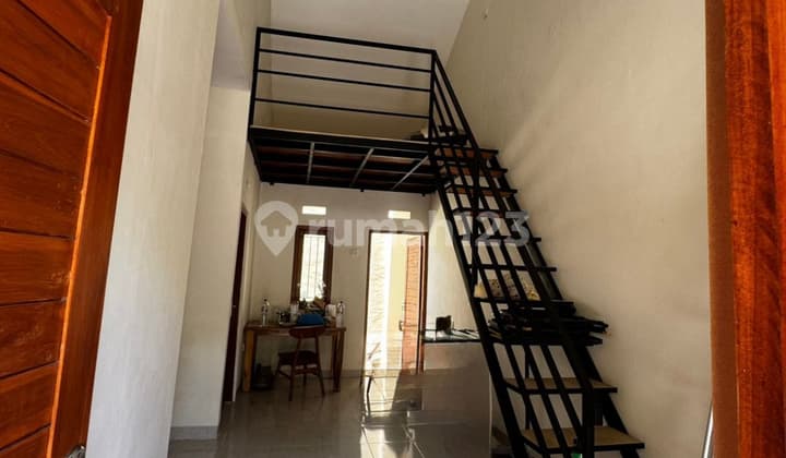 At the New Semi-Furnished House Rental in Kampial Raya Area.