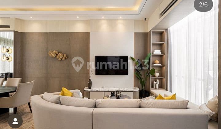 Dijual rumah cluster exclusive 8x20 full furnish golf island pik