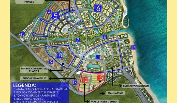 Dijual Kavling Residential Pik2 Ukuran 12x25 Jakarta Utara