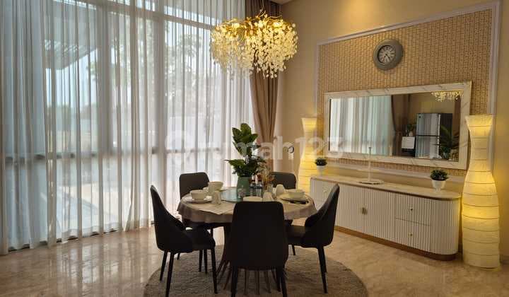 Di jual rumah golf island luas 200meter full furnish