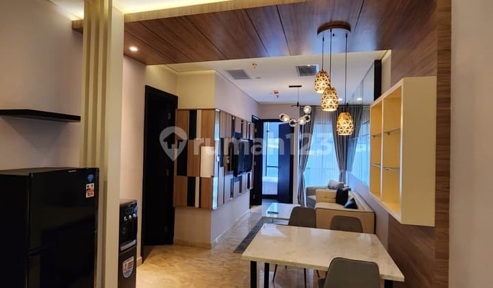 For Rent Sudirman Suite Apartment Furnished 2+1 Bedroom Size 80m² in South Jakarta