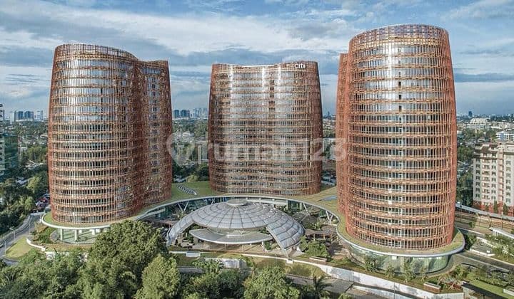 For Rent Office Space South Quarter 246 Square Meters in South Jakarta