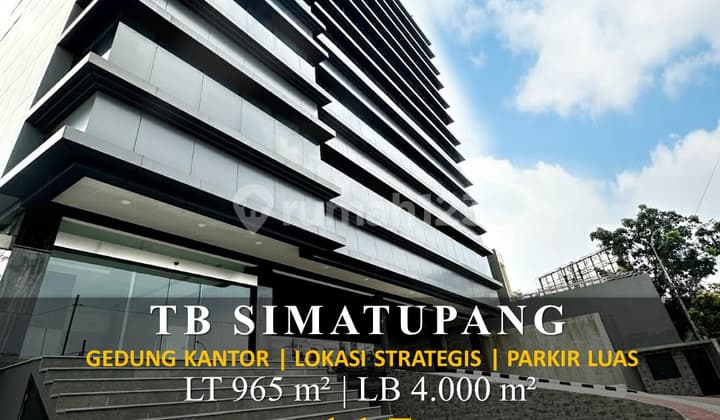 Dijual Gedung Kantor di Tb Simatupang Terletak Dijalan Utama Dekat Tol